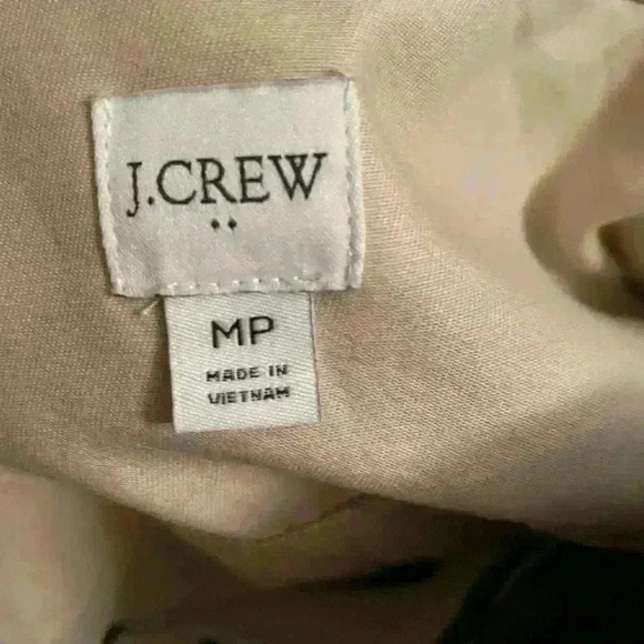 J. Crew 100% cotton, women’s beige storm, field jacket; size - Petite M - Picture 6 of 7